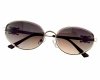 ok118 Damskie okulary przeciwsłoneczne muchy ozdobne UV400