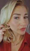 Золотые серьги из нержавеющей стали