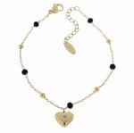 ARMBAND GOLD CELEBRITY EDELSTAHL
