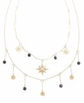 GOLD CHAIN NECKLACE celebrity STAINLESS STEEL