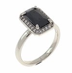 gold ring 19,60mm. gold-plated engagement xuping