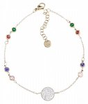 BRACELET GOLD CELEBRITY STAINLESS STEEL
