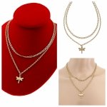 GOLD CHAIN NECKLACE celebrity STAINLESS STEEL