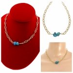 GOLD CHAIN NECKLACE celebrity STAINLESS STEEL
