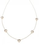 GOLD CHAIN NECKLACE celebrity STAINLESS STEEL