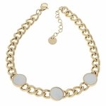 BRACELET GOLD CELEBRITY STAINLESS STEEL