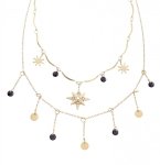 GOLD CHAIN NECKLACE celebrity STAINLESS STEEL