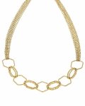 GOLD CHAIN NECKLACE celebrity STAINLESS STEEL