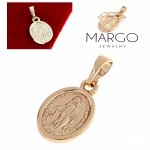gold pendant 18k shiny xuping