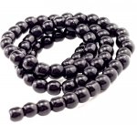 Glass beads faceted strands