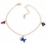 gold bracelet for a gold-plated leg