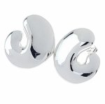 gold plated earrings with exclusive cubic zirconia