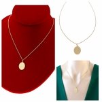 GOLD CHAIN NECKLACE celebrity STAINLESS STEEL