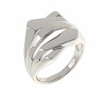 gold ring 17,30mm. gold-plated engagement xuping