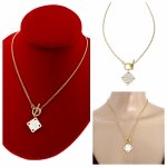 1017 Złoty łańcuszek 46cm naszyjnik stal chirurgiczna nierdzewna 316L 