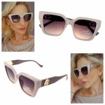 ok68 Damskie okulary przeciwsłoneczne muchy ozdobne UV400