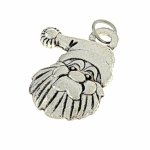 2321e Srebrna zawieszka świąteczna Boże Narodzenie święta prezent do łańcuszka bransoletki 