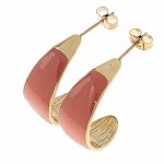 Золотые серьги из нержавеющей стали