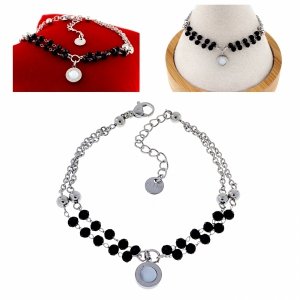 BRACELET GOLD CELEBRITY NEREZOVÁ OCEL