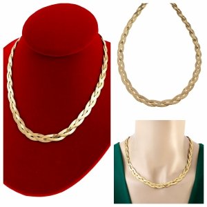 GOLDEN CHAIN CELEBRITY NÁHRDELNÍK NEREZ