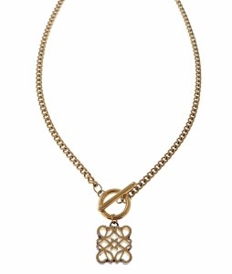 GOLDEN CHAIN CELEBRITY NÁHRDELNÍK NEREZ