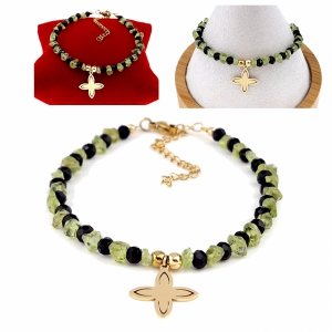 BRACELET GOLD CELEBRITY NEREZOVÁ OCEL