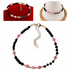 BRACELET GOLD CELEBRITY NEREZOVÁ OCEL