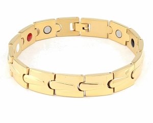 BRACELET GOLD CELEBRITY NEREZOVÁ OCEL