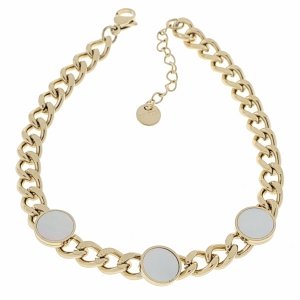 BRACELET GOLD CELEBRITY NEREZOVÁ OCEL