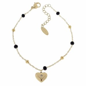 BRACELET GOLD CELEBRITY NEREZOVÁ OCEL