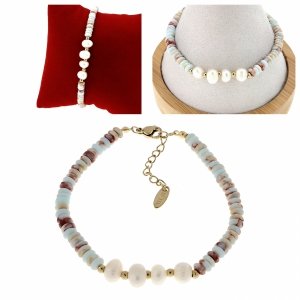 BRACELET GOLD CELEBRITY NEREZOVÁ OCEL