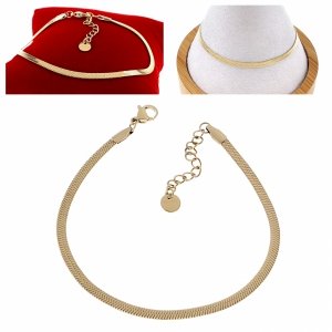 BRACELET GOLD CELEBRITY NEREZOVÁ OCEL