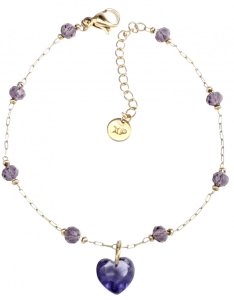 BRACELET GOLD CELEBRITY NEREZOVÁ OCEL