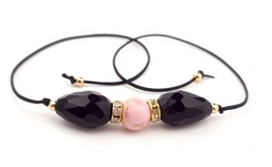 BRACELET GOLD CELEBRITY NEREZOVÁ OCEL