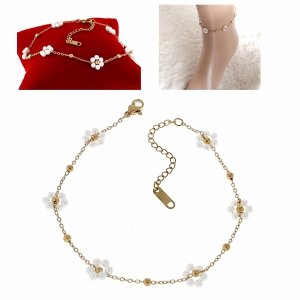 BRACELET GOLD CELEBRITY NEREZOVÁ OCEL