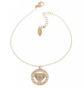 BRACELET GOLD CELEBRITY NEREZOVÁ OCEL