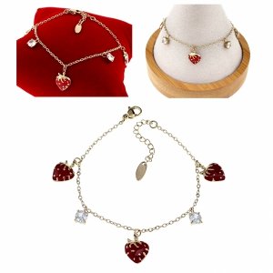 BRACELET GOLD CELEBRITY NEREZOVÁ OCEL