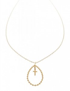 GOLDEN CHAIN CELEBRITY NÁHRDELNÍK NEREZ