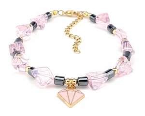 BRACELET GOLD CELEBRITY NEREZOVÁ OCEL