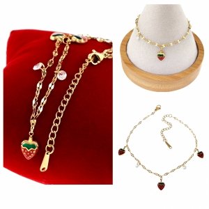BRACELET GOLD CELEBRITY NEREZOVÁ OCEL