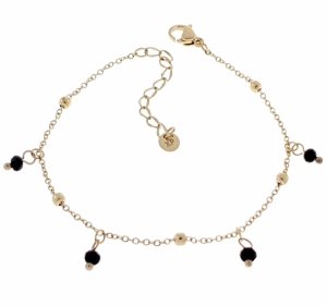 BRACELET GOLD CELEBRITY NEREZOVÁ OCEL