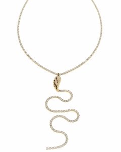GOLDEN CHAIN CELEBRITY NÁHRDELNÍK NEREZ