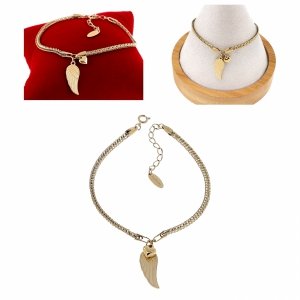 BRACELET GOLD CELEBRITY NEREZOVÁ OCEL