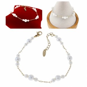 ARMBAND GOLD CELEBRITY EDELSTAHL