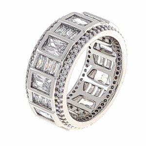 Goldring 18,60 mm. vergoldete Verlobung Xuping