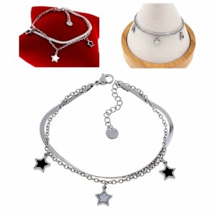 ARMBAND GOLD CELEBRITY EDELSTAHL