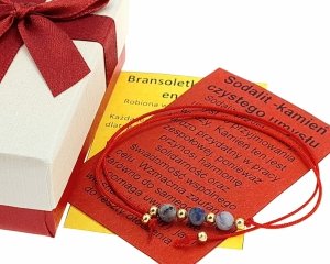 GOLDENES ARMBAND MIT EDELSTAHL