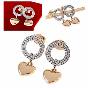 exklusive swarovski vergoldete ohrringe 