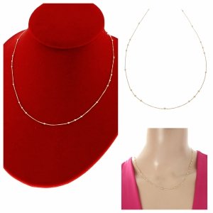 Gold vergoldete Kette 18 Karat Xuping