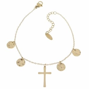 ARMBAND GOLD CELEBRITY EDELSTAHL